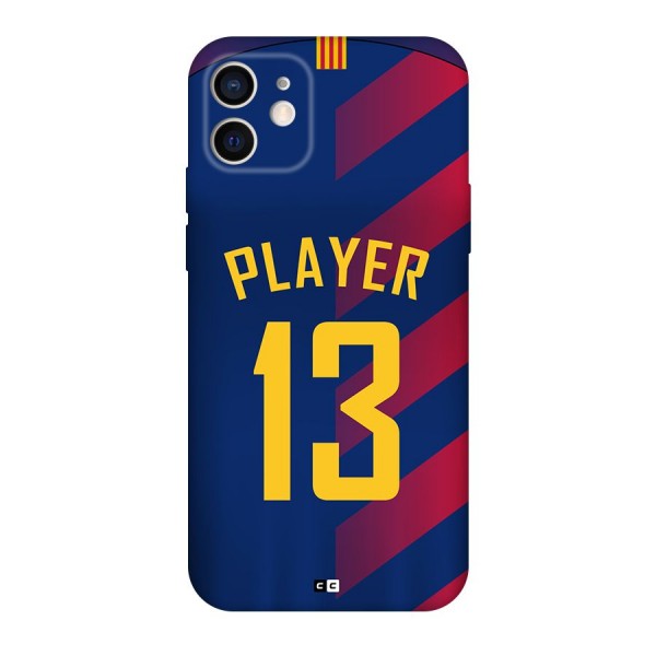 Player Thirteen Back Case for iPhone 12 Pro